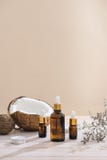 Skincare sano El aceite de coco puro se hace del coco orgánico Imagen de archivo Skincare sano El aceite de coco puro se hace del coco orgánico Imagen de archivo