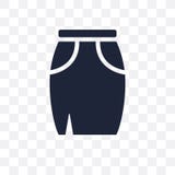 Skirt transparent icon. Skirt symbol design from Clothes collect stock illustration Skirt transparent icon. Skirt symbol design from Clothes collect stock illustration