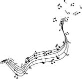 SKJUTA I HÖJDEN MUSIK AV ANMÄRKNINGAR stock illustrationer SKJUTA I HÖJDEN MUSIK AV ANMÄRKNINGAR stock illustrationer