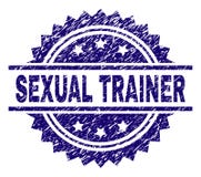 Skrapad texturerad SEXUELL INSTRUKTÖR Stamp Seal royaltyfri illustrationer Skrapad texturerad SEXUELL INSTRUKTÖR Stamp Seal royaltyfri illustrationer