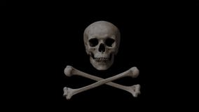 Skull and Bones 3D animation