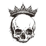 Skull. engraving style. vector illustration. royalty free illustration Skull. engraving style. vector illustration. royalty free illustration