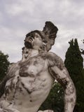 Skulptur des sterbenden Achilleus in achilleion Palast Korfu stockfotografie Skulptur des sterbenden Achilleus in achilleion Palast Korfu stockfotografie