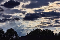 Sky with storm clouds after the rain royalty free stock images Sky with storm clouds after the rain royalty free stock images