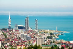 Skyline de Batumi, Geórgia fotografia de stock Skyline de Batumi, Geórgia fotografia de stock