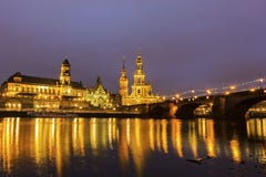Skyline of Dresden in Germany stock photos Skyline of Dresden in Germany stock photos