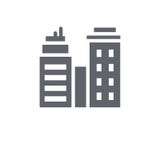Skyline icon from collection. stock illustration Skyline icon from collection. stock illustration