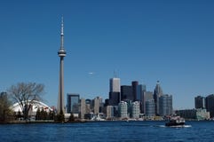 Skyline Of Toronto City Stock Photography