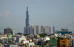 Skyline von Saigon Ho Chi Minh City stockfotografie Skyline von Saigon Ho Chi Minh City stockfotografie
