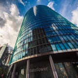 Modern building Potsdamer platz, Berlin royalty free stock photos Modern building Potsdamer platz, Berlin royalty free stock photos