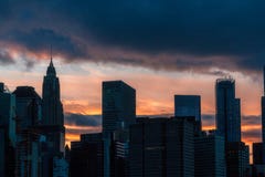 Skyscrapers in Manhattan stock photos Skyscrapers in Manhattan stock photos