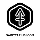Skyttensymbolsvektor som isoleras på vit bakgrund, logoconce vektor illustrationer Skyttensymbolsvektor som isoleras på vit bakgrund, logoconce vektor illustrationer