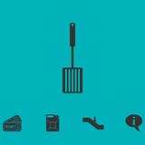Skäraresymbolslägenhet vektor illustrationer Skäraresymbolslägenhet vektor illustrationer