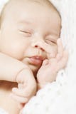 Slaap pasgeboren baby stock foto Slaap pasgeboren baby stock foto