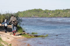 Slechte ecologie Rusland stock fotografie Slechte ecologie Rusland stock fotografie