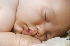 Sleeping Baby Royalty Free Stock Photography Sleeping Baby Royalty Free Stock Photography