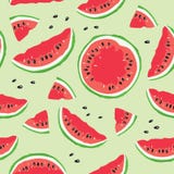Slice of watermelon royalty free illustration Slice of watermelon royalty free illustration