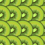 Sliced kiwi fruit. Design seamless pattern royalty free illustration Sliced kiwi fruit. Design seamless pattern royalty free illustration
