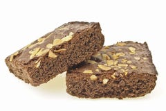 Slope Brownies Royalty Free Stock Photography