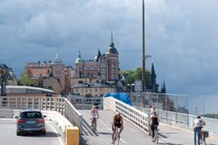 Slussen w Sztokholm, Szwecja obraz royalty free Slussen w Sztokholm, Szwecja obraz royalty free