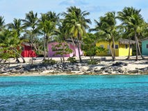 Small And Coloured Homes Royalty Free Stock Photos Small And Coloured Homes Royalty Free Stock Photos