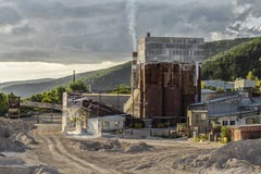 Old Mining Mixer stock photo. Image of oxidized, tailing - 23142158