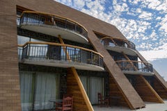 Small hotel in the mountains royalty free stock image Small hotel in the mountains royalty free stock image
