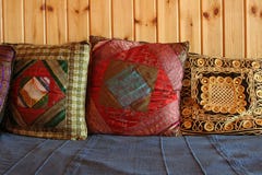 Small Pillows Stock Photography