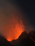 Small Strombolian eruption