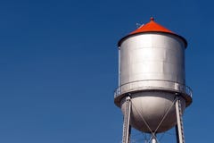 Small Town Water Tower Utilitiy Infrastructure Storage Reservoir stock photos Small Town Water Tower Utilitiy Infrastructure Storage Reservoir stock photos