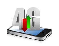 Smartphone 4g connection. illustration design. Over a white background vector illustration Smartphone 4g connection. illustration design. Over a white background vector illustration