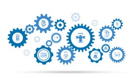 smartphone, hand, wrench icon. From mobile concept set royalty free illustration smartphone, hand, wrench icon. From mobile concept set royalty free illustration