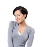 Smiley kobieta fotografia royalty free Smiley kobieta fotografia royalty free