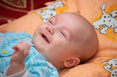 Smiling Baby Stock Photo