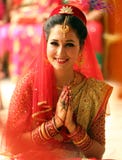 Smiling Nepali Bride