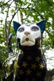 Sminkkatten i katter parkerar i Cali, Colombia fotografering för bildbyråer Sminkkatten i katter parkerar i Cali, Colombia fotografering för bildbyråer