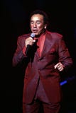 Smokey Robinson Performs im Konzert stockbild Smokey Robinson Performs im Konzert stockbild