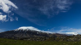 Snaefellsjokull glacier in Western Iceland. royalty free stock photos Snaefellsjokull glacier in Western Iceland. royalty free stock photos