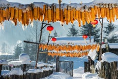 Snow In China Stock Photo Snow In China Stock Photo