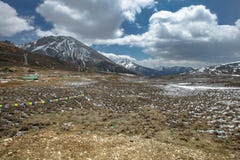 Snow moutain in Shangri la,Yunnan China. Snow moutain in Shangri la Stock Images Snow moutain in Shangri la,Yunnan China. Snow moutain in Shangri la Stock Images