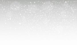 Snowfall. Falling snowflakes. Christmas snow. Vector illustration. stock illustration Snowfall. Falling snowflakes. Christmas snow. Vector illustration. stock illustration