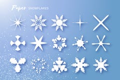 15 snowflakes περικοπών της Λευκής Βίβλου Στοιχεία χειμερινών διακοσμήσεων Origami εποχιακές διακοπές χιονοπτώσεις Χαρούμενα Χρισ απεικόνιση αποθεμάτων 15 snowflakes περικοπών της Λευκής Βίβλου Στοιχεία χειμερινών διακοσμήσεων Origami εποχιακές διακοπές χιονοπτώσεις Χαρούμενα Χρισ απεικόνιση αποθεμάτων