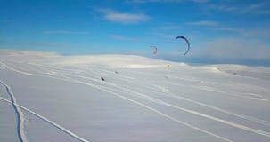 Snowkiting i norden Snowkiting i norden