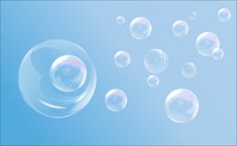 Soap bubbles water background stock illustration Soap bubbles water background stock illustration