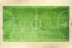 Soccer field, football field Royalty Free Stock Photos Soccer field, football field Royalty Free Stock Photos