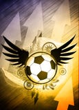 Soccer or football background stock illustration Soccer or football background stock illustration