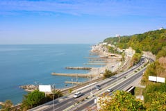 Sochi-Stadt stockbild Sochi-Stadt stockbild