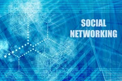 Sociaal Voorzien van een netwerk royalty-vrije illustratie Sociaal Voorzien van een netwerk royalty-vrije illustratie