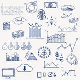 Social del infographics de la gestión de las finanzas del negocio ilustración del vector Social del infographics de la gestión de las finanzas del negocio ilustración del vector