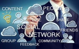 Social Media-Konzepte lizenzfreie stockfotografie Social Media-Konzepte lizenzfreie stockfotografie